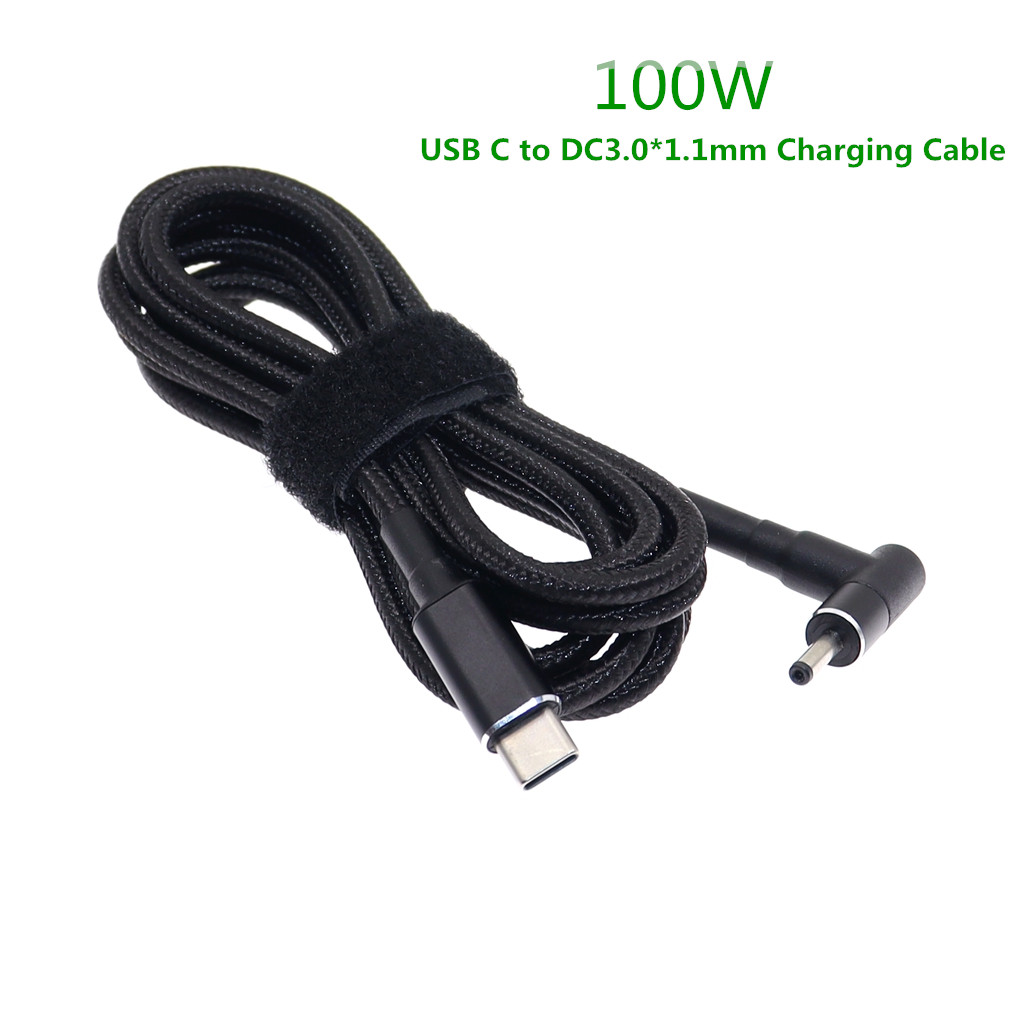 Cable Lock Laptop - 100W USB C ประเภท C ชายถึง