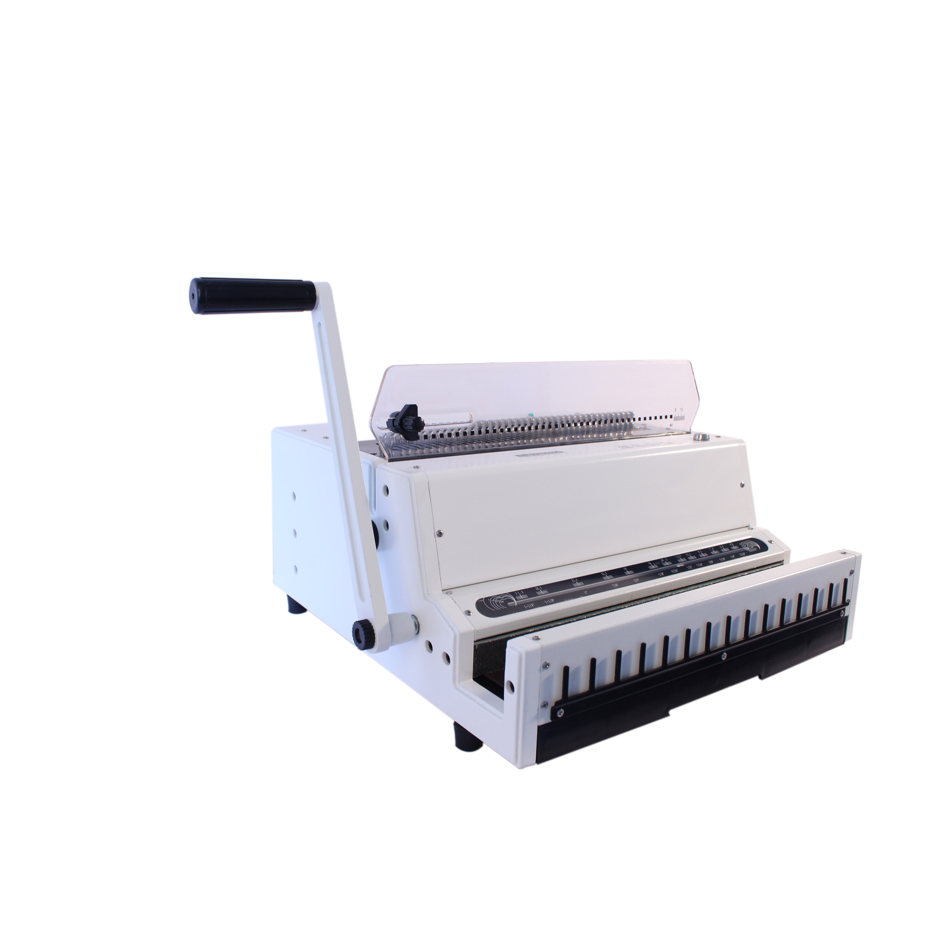 Binding Machine Comb - WD-WBM500 เครื่องเข้าเล่มแบบหวีไฟฟ้าคุณภาพสูงสำหรับโต๊ะทำงาน ผลิตจากพลาสติกโดยโรงงาน