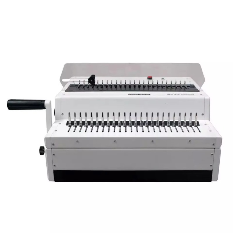 เครื่องเข้าเล่มแบบสันห่วงลวดไฟ - Binding Machine Comb บทวิจารณ์และราคา