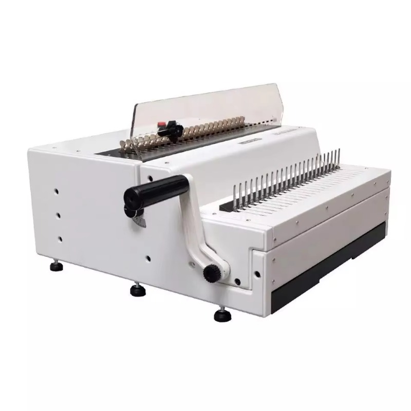 เครื่องเข้าเล่มแบบสันห่วงลวดไฟ - Binding Machine Comb บทวิจารณ์และราคา