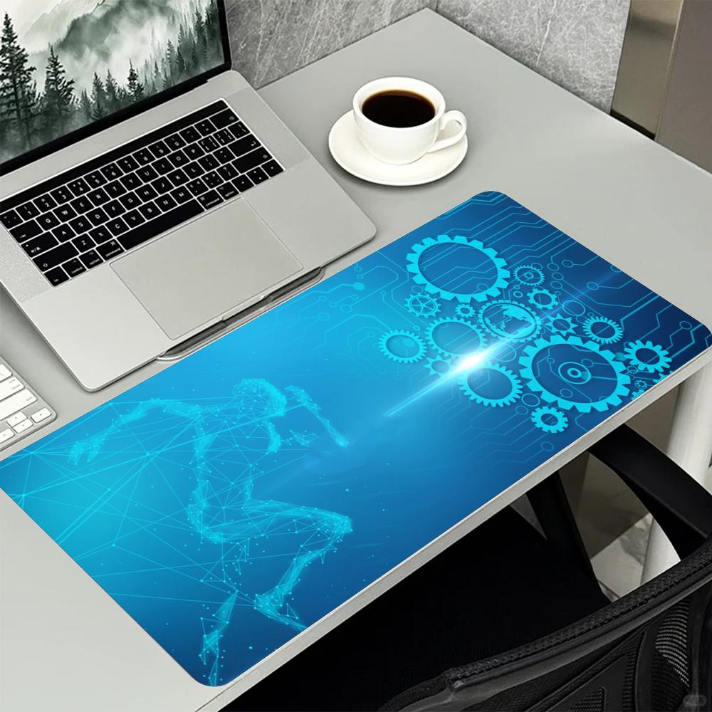 แผ่นรองเมาส์ลายวงจรเทคโนโลยีสี - Office Tech Gear บทวิจารณ์และราคา