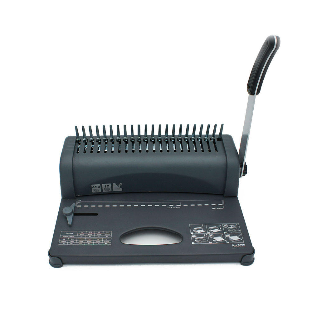 เครื่องเข้าเล่มแบบหวี 8622 รุ่ - Binding Machine Comb บทวิจารณ์และราคา