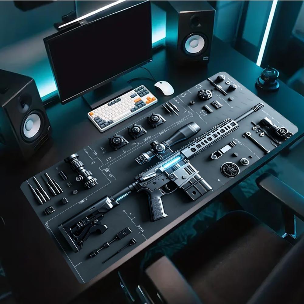 แผ่นรองเมาส์เกมมิ่งขนาดใหญ่ลาย - Office Tech Gear บทวิจารณ์และราคา
