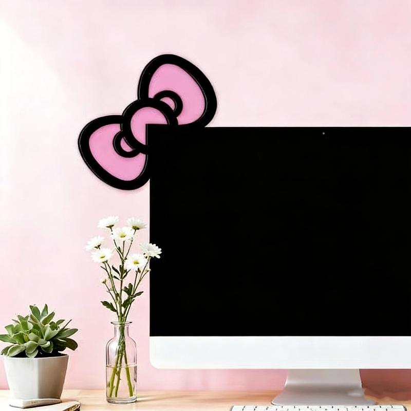 โบว์ไม้ตกแต่งหน้าจอ 1/2 ชิ้น น - Office Technology บทวิจารณ์และราคา