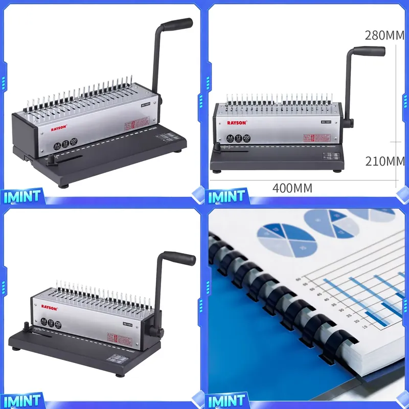 เครื่องเข้าเล่มแบบหวี รุ่น Ray - Binding Machine Comb บทวิจารณ์และราคา