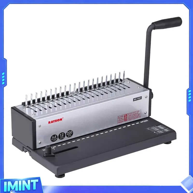 เครื่องเข้าเล่มแบบหวี รุ่น Ray - Binding Machine Comb บทวิจารณ์และราคา