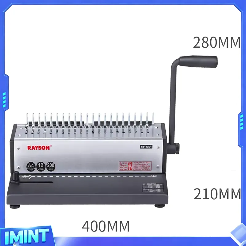 เครื่องเข้าเล่มแบบหวี รุ่น Ray - Binding Machine Comb บทวิจารณ์และราคา