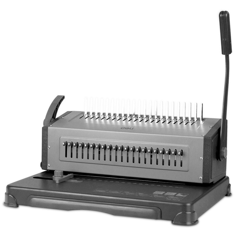 เครื่องเข้าเล่มแบบสันห่วงยาง 3 - Binding Machine Comb บทวิจารณ์และราคา
