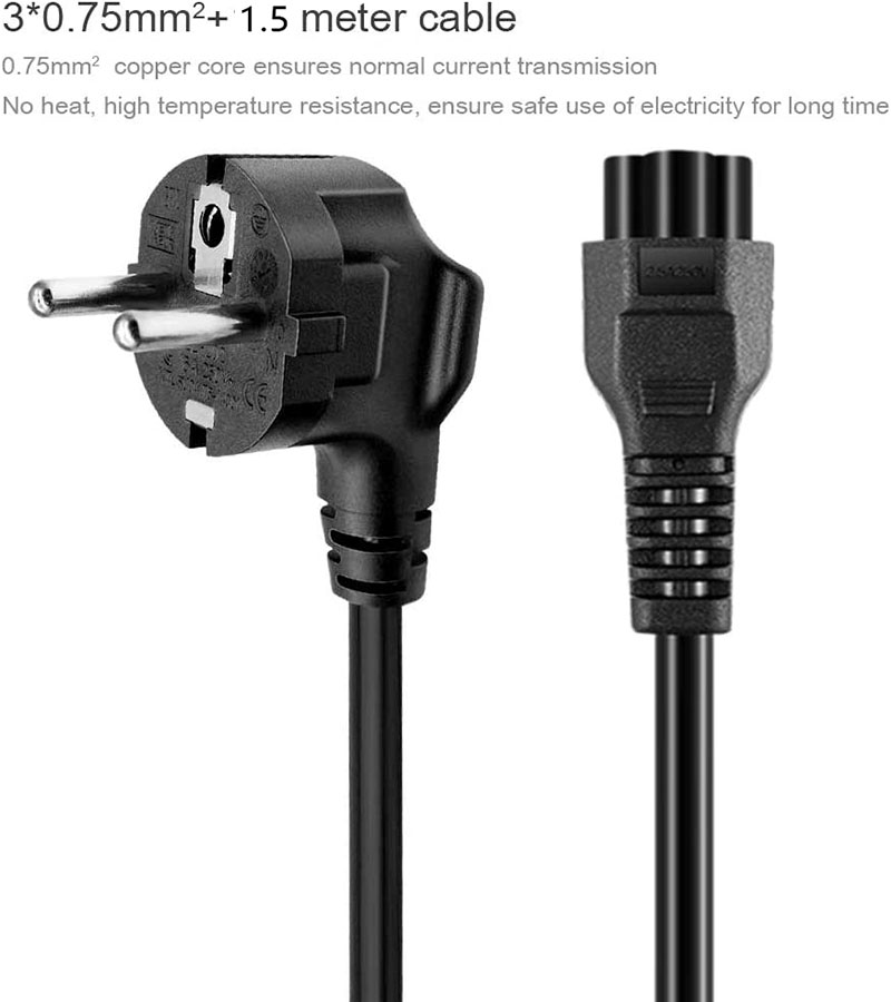 1.5M EU Universal แล็ปท็อป 3-p - Cable Lock Laptop บทวิจารณ์และราคา