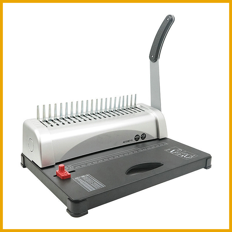 เครื่องเข้าเล่มแบบใหม่ เครื่อง - Binding Machine Comb บทวิจารณ์และราคา