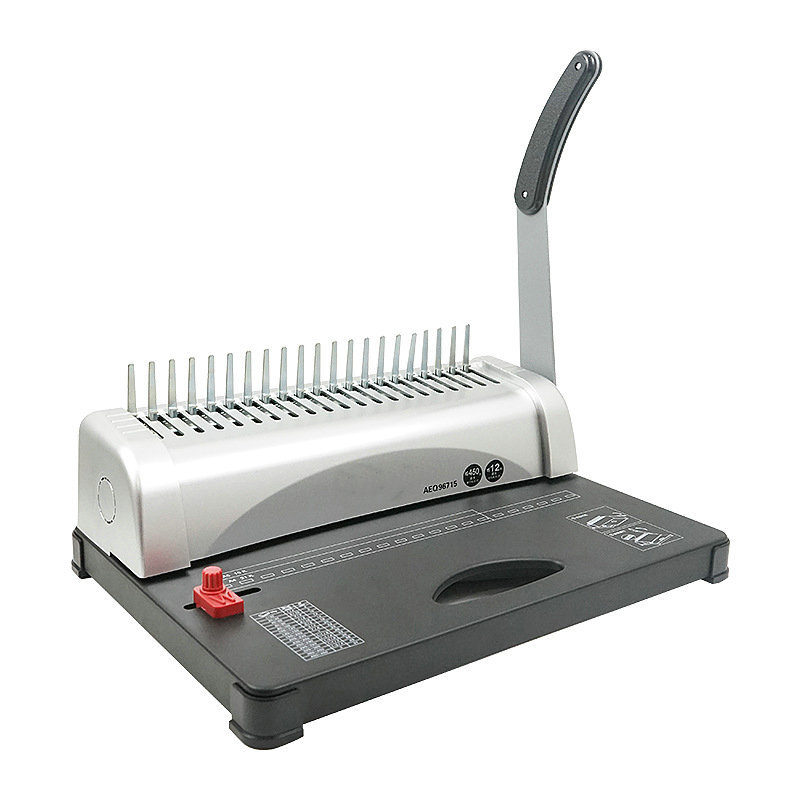 เครื่องเข้าเล่มแบบใหม่ เครื่อง - Binding Machine Comb บทวิจารณ์และราคา