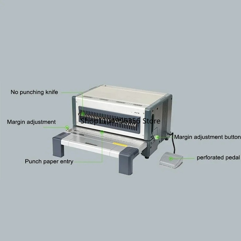 เครื่องเจาะกระดาษ D600/M600 พร - Binding Machine Comb บทวิจารณ์และราคา