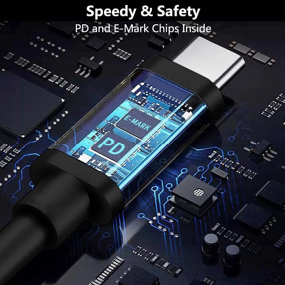 100W Type-C ถึง 5.5x2.5 มม.สาย - Cable Lock Laptop บทวิจารณ์และราคา