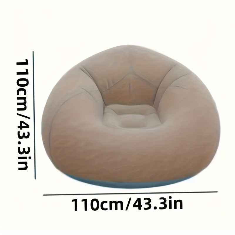 Flocked PVC Inflatable โซฟาเก้ - Office Technology บทวิจารณ์และราคา